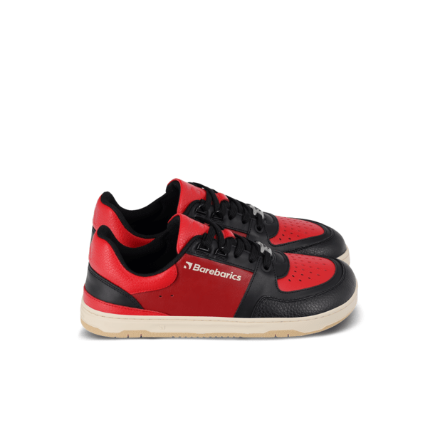 Barefoot Sneakers Barebarics Wave - Black & Red