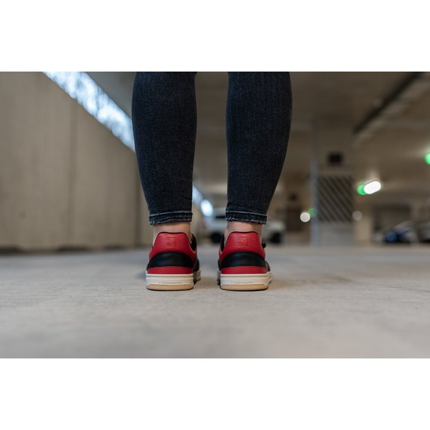 Barefoot Sneakers Barebarics Wave - Black & Red