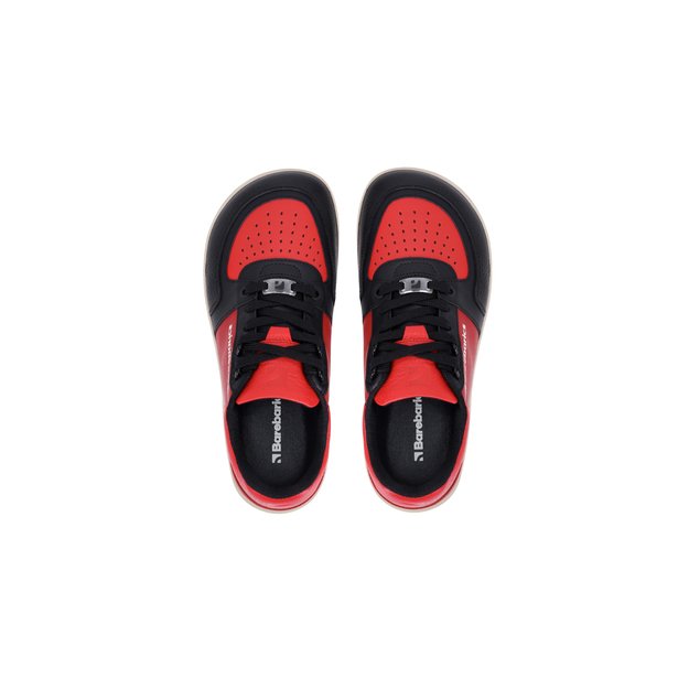 Barefoot Sneakers Barebarics Wave - Black & Red