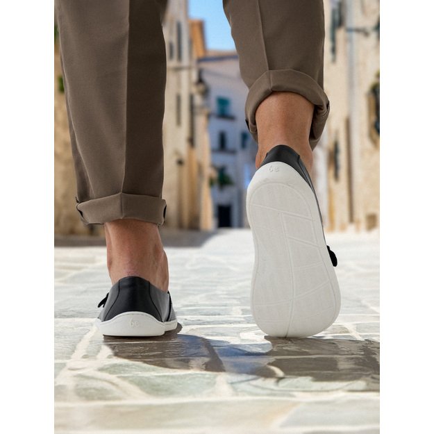 Barefoot Moccasins Be Lenka Amadeus - Black & White