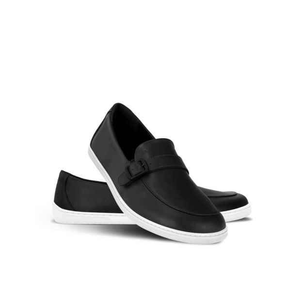 Barefoot Moccasins Be Lenka Amadeus - Black & White
