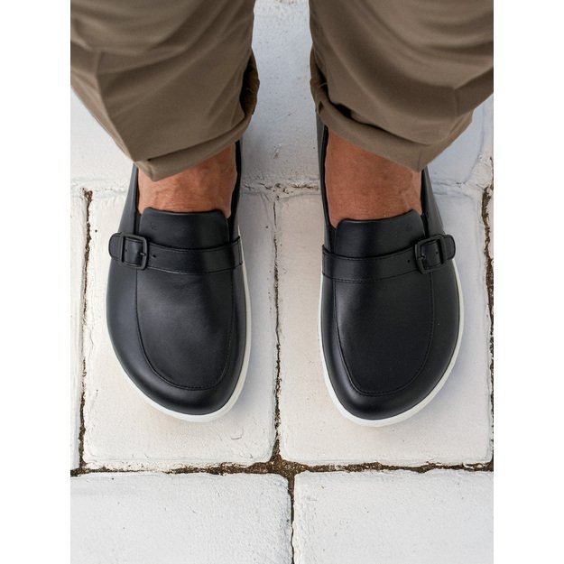 Barefoot Moccasins Be Lenka Amadeus - Black & White