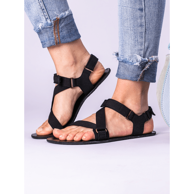 Barefoot Sandals - Be Lenka Flexi - Black