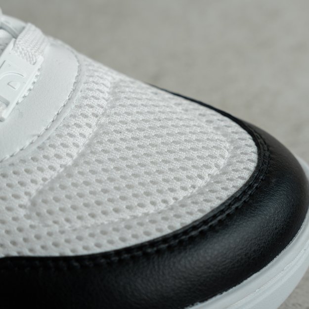 Barefoot Sneakers Barebarics Vaporo - White & Black