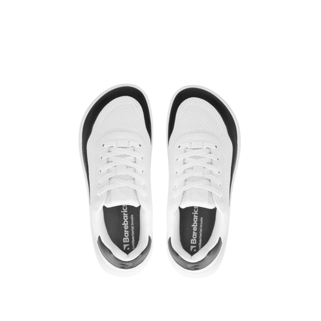Barefoot Sneakers Barebarics Vaporo - White & Black
