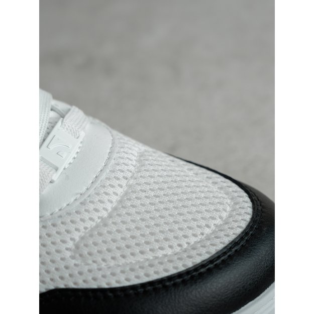 Barefoot Sneakers Barebarics Vaporo - White & Black