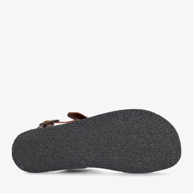 D&aacute;msk&eacute; Barefoot Sand&aacute;ly GROUNDIES&reg; Kos Tmavě hněd&eacute;