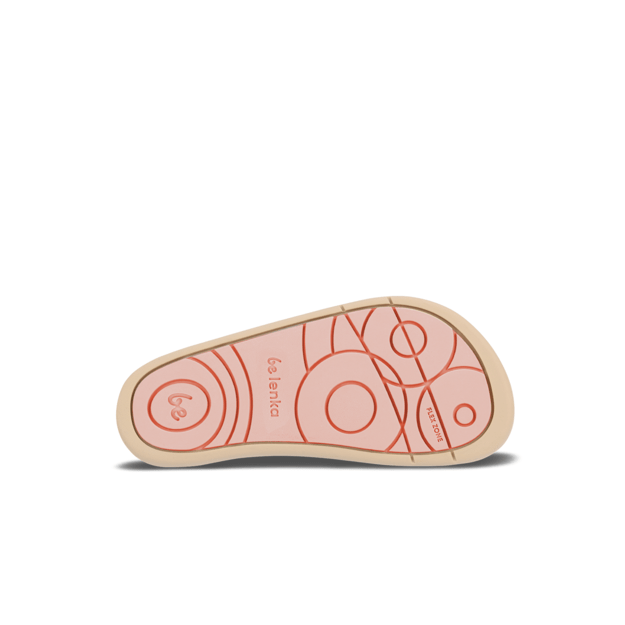 Kids  barefoot sandals Be Lenka Miami Kids - Coral Sparkle