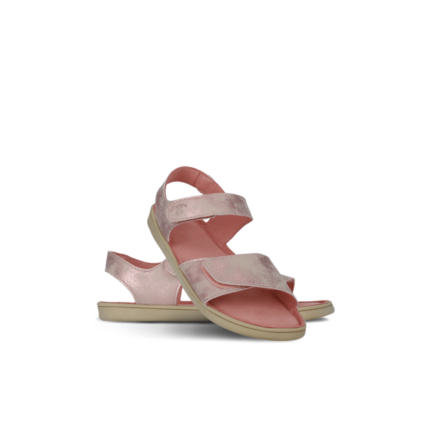 Kids  barefoot sandals Be Lenka Miami Kids - Coral Sparkle