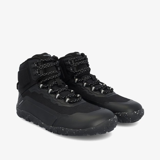 Barefoot Voděodoln&eacute; Pohorky GROUNDIES&reg; All Terrain High 2.0 Čern&eacute;