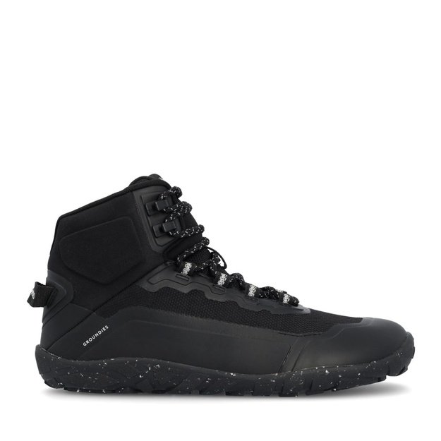 Barefoot Voděodoln&eacute; Pohorky GROUNDIES&reg; All Terrain High 2.0 Čern&eacute;
