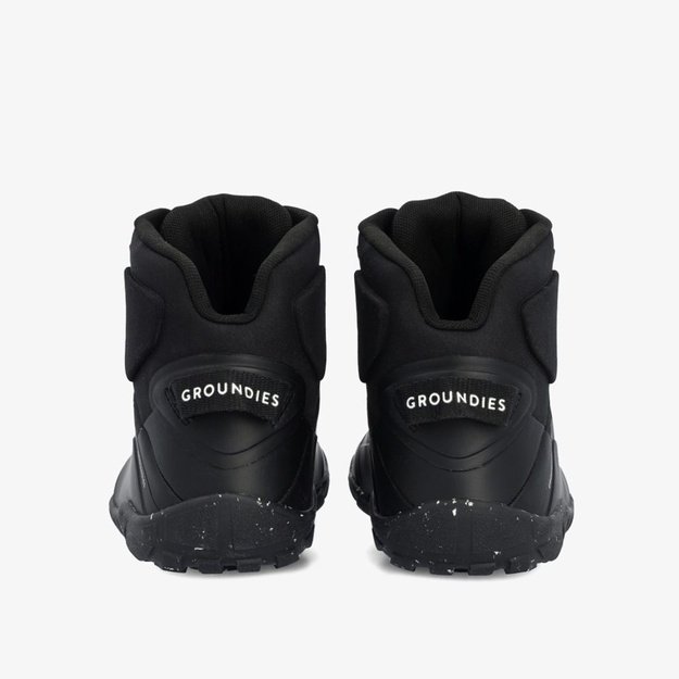 Barefoot Voděodoln&eacute; Pohorky GROUNDIES&reg; All Terrain High 2.0 Čern&eacute;
