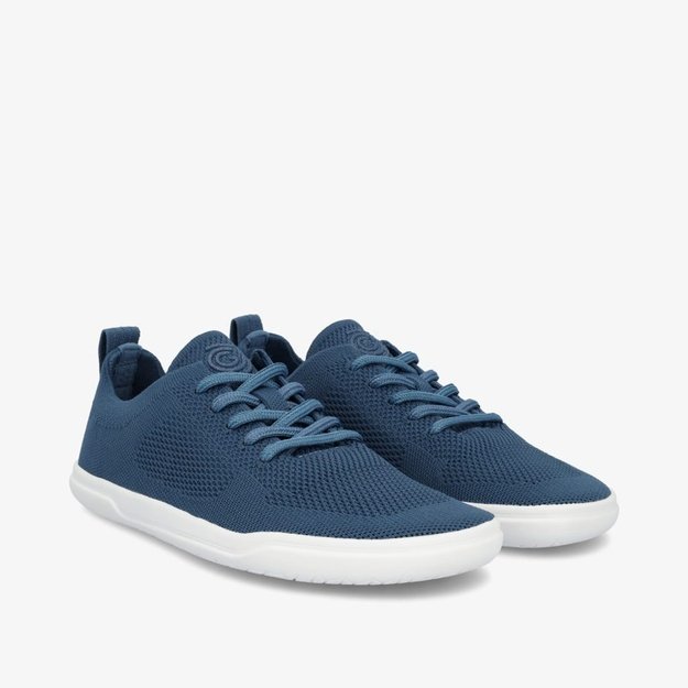 GROUNDIES® barefoot sportbačiai  Active Knit mėlyna/balta