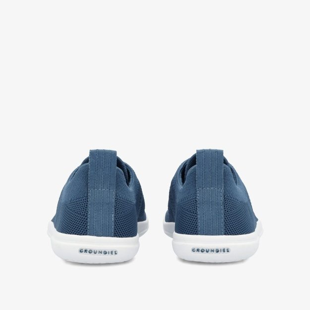 GROUNDIES® barefoot sportbačiai  Active Knit mėlyna/balta