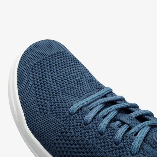 GROUNDIES® barefoot sportbačiai  Active Knit mėlyna/balta