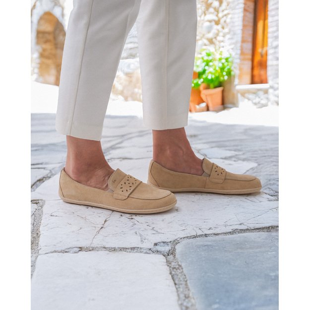 Barefoot mokasinai Be Lenka Bianca - smėlio 41 dydis. IŠPARDAVIMAS