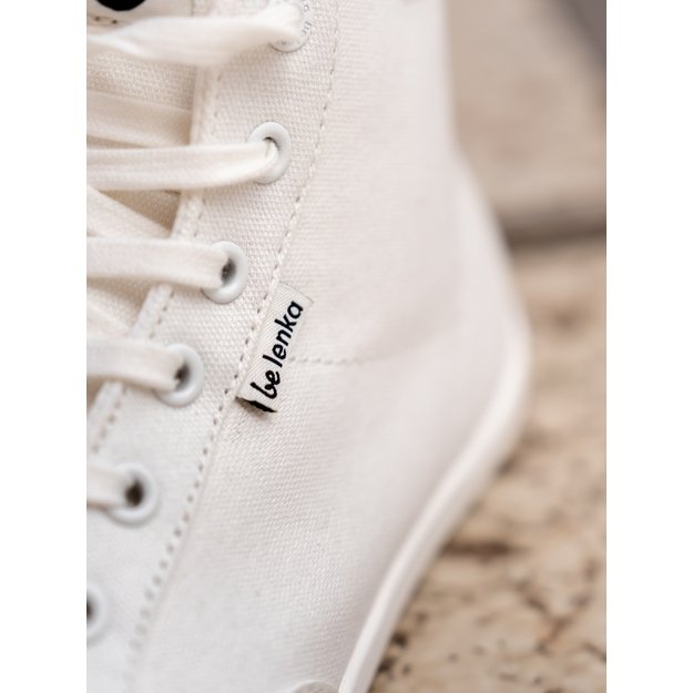Barefoot Sneakers Be Lenka Rebound - High Top - All White