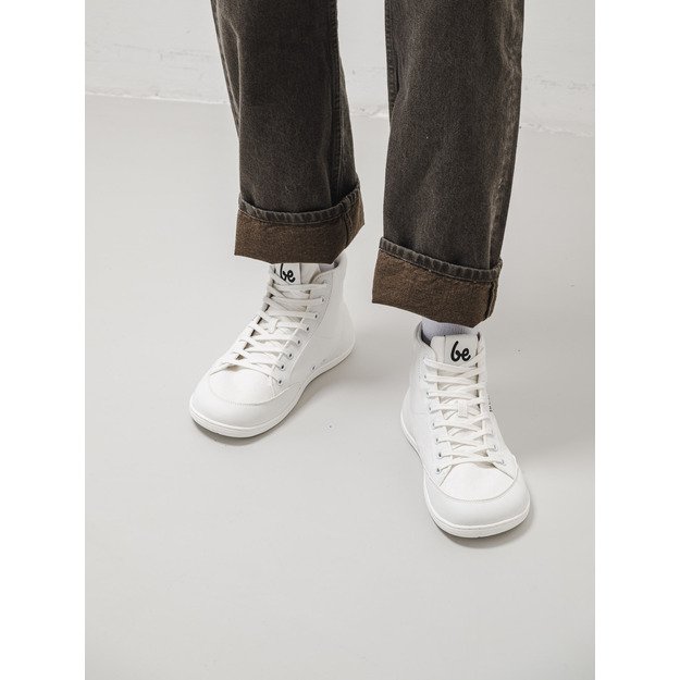 Barefoot Sneakers Be Lenka Rebound - High Top - All White