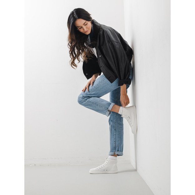 Barefoot Sneakers Be Lenka Rebound - High Top - All White
