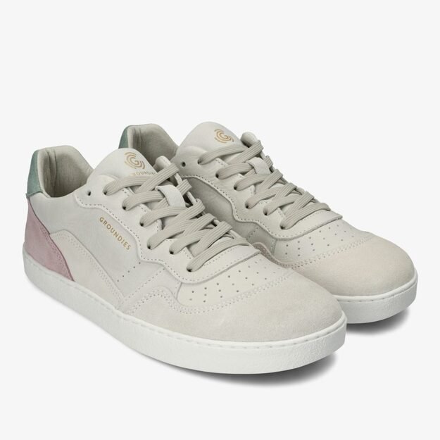 GROUNDIES® moteriški barefoot kedai Nova GS1 Beige/Pink 1