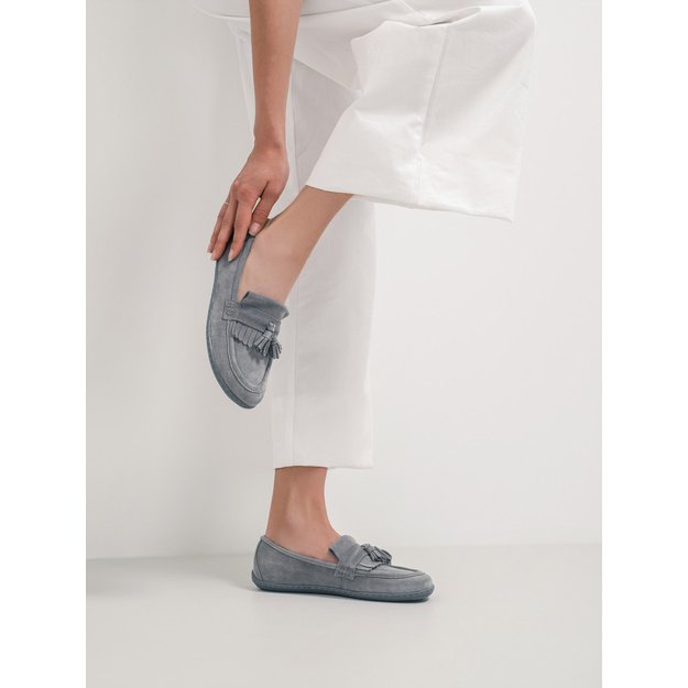 Barefoot Moccasins Be Lenka Fiorela - Grey