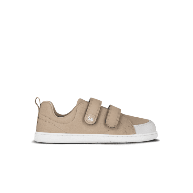 Kids barefoot sneakers Be Lenka Canvi Preschool - Light Brown