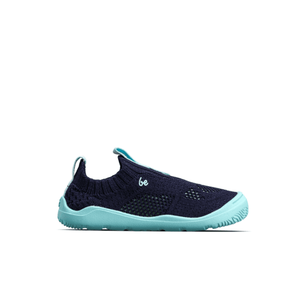 Kids Barefoot Slip-on Shoes Be Lenka Luppo Preschool - Blue & Aqua