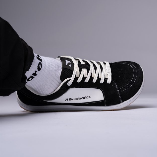 Barefoot Shoes Barebarics Legend - Black & White 8