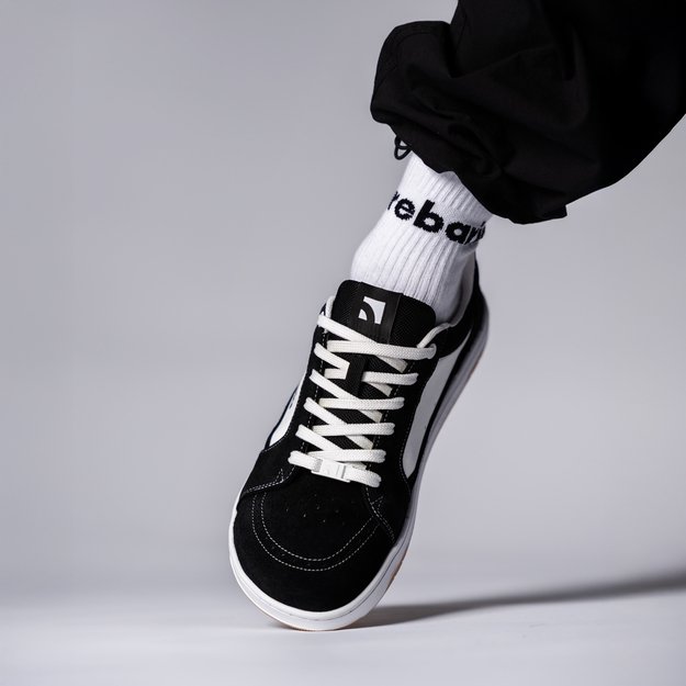 Barefoot Shoes Barebarics Legend - Black & White 35