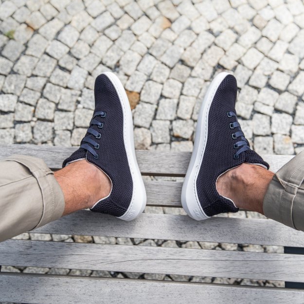 Skinners barefoot sportbačiai Globetrotter II Navy Blue