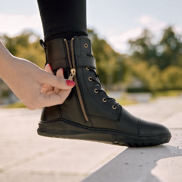  Skinners barefoot batai Nebula Black/Gold 