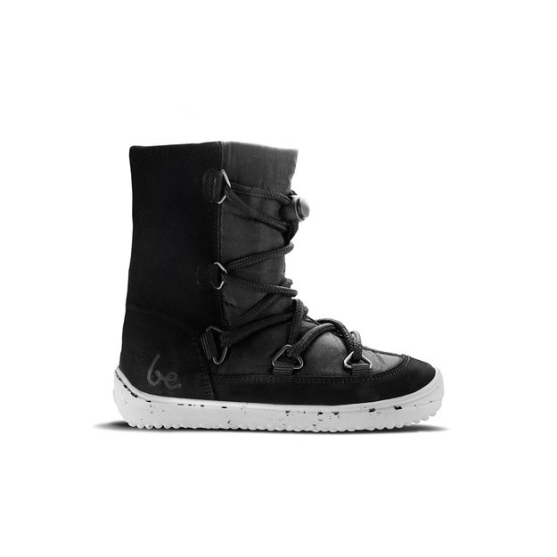 Winter Kids Barefoot Be Lenka Snowfox Kids 2.0 - Black