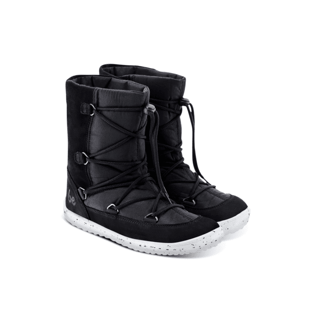 Winter Kids Barefoot Be Lenka Snowfox Kids 2.0 - Black