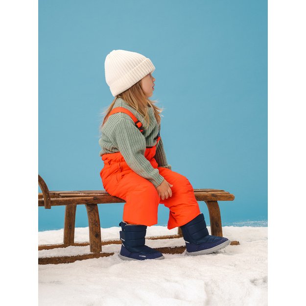 Kids barefoot snow boots Be Lenka Ailo Preschool - Dark Blue