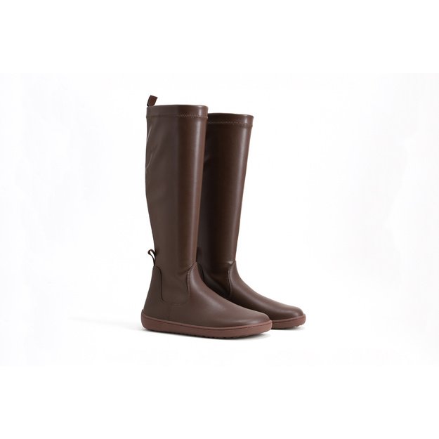 Barefoot Knee-high Boots Be Lenka Athena - Chocolate