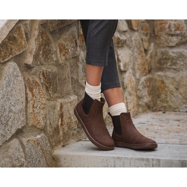 Barefoot Chelsea Boots Be Lenka Entice 3.0 Vegan - Brown