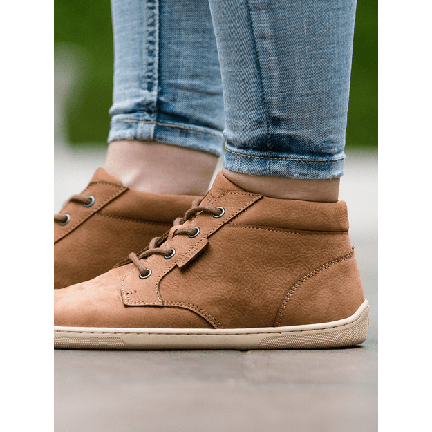 Barefoot Shoes - Be Lenka - Synergy - Cognac & Beige
