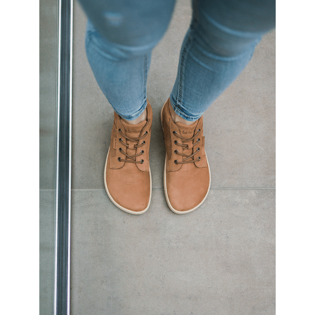 Barefoot Shoes - Be Lenka - Synergy - Cognac & Beige