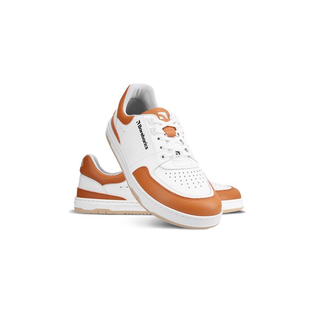 Barefoot Sneakers Barebarics Wave - White & Orange