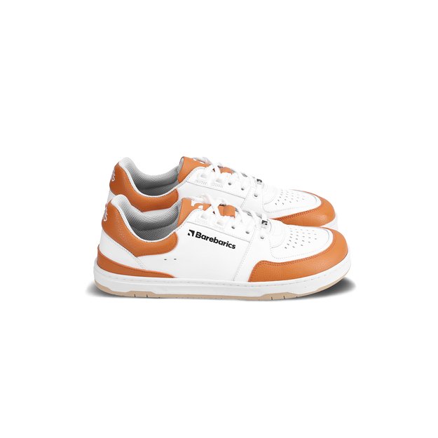 Barefoot Sneakers Barebarics Wave - White & Orange