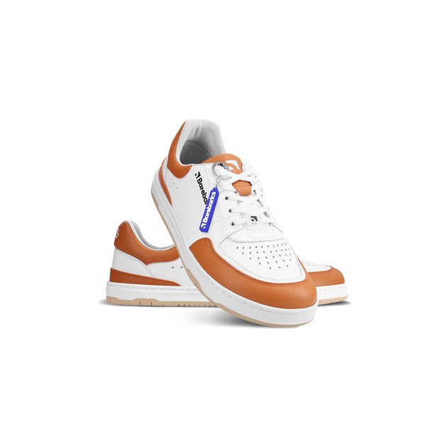 Barefoot Sneakers Barebarics Wave - White & Orange