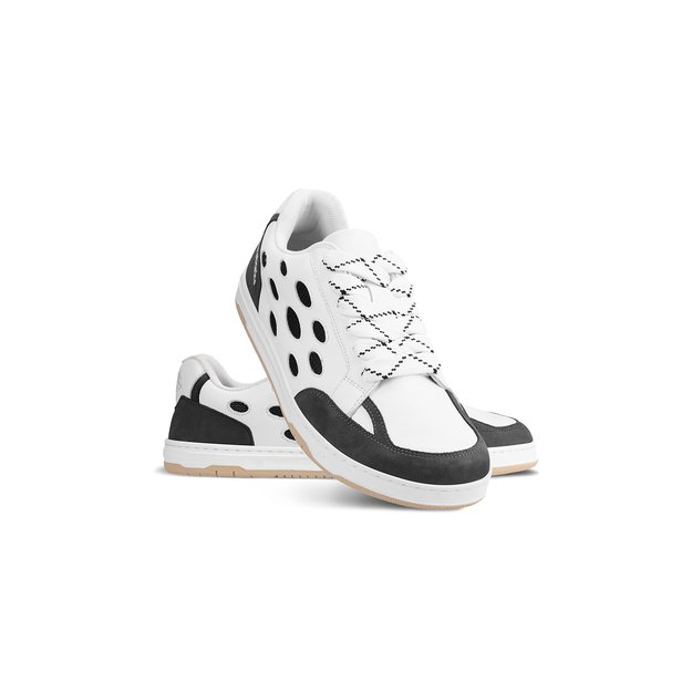 Barefoot Sneakers Barebarics Fusion - White & Charcoal