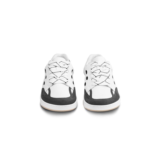 Barefoot Sneakers Barebarics Fusion - White & Charcoal