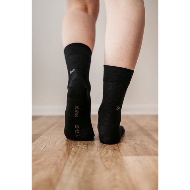 Barefoot Socks - Crew - Essentials - Black