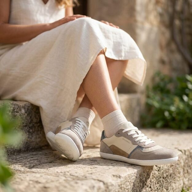 GROUNDIES® moteriški barefoot kedai Nova GO1 smėlio