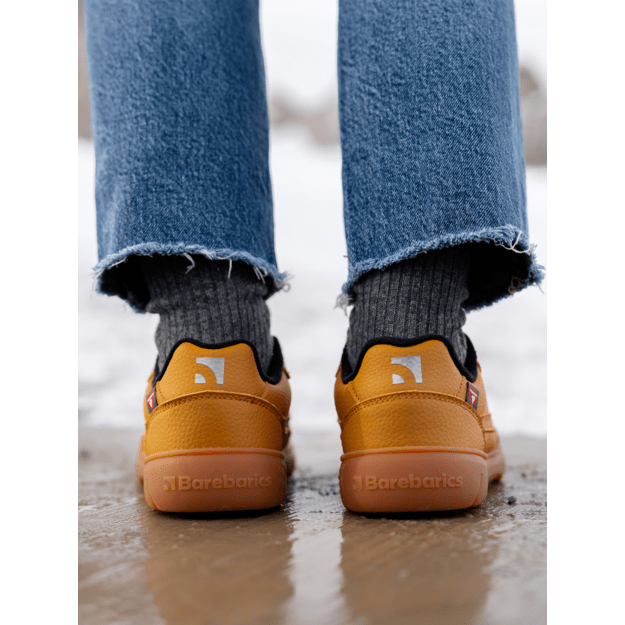 Barefoot Sneakers Barebarics Zing Frost - Light Caramel
