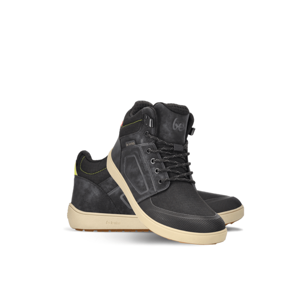 Barefoot Boots Be Lenka ArcticEdge - Charcoal Black