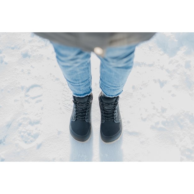 Barefoot Boots Be Lenka ArcticEdge - Charcoal Black