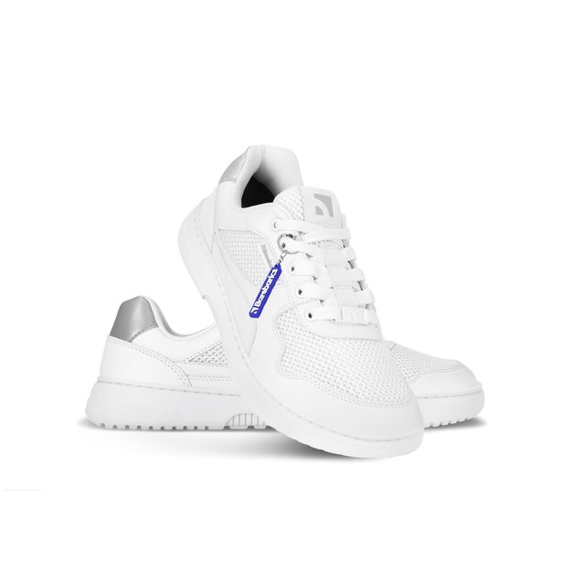 Barefoot Sneakers Barebarics Zing - Fresh - White & Silver
