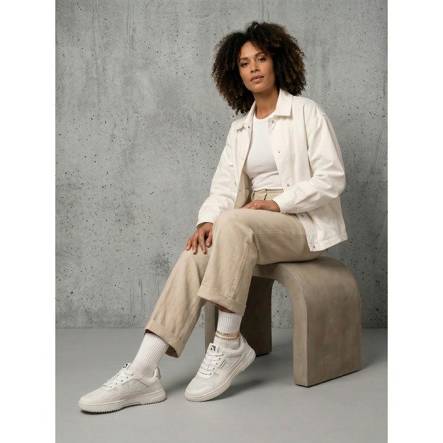 Barefoot Sneakers Barebarics Zing - Fresh - White & Silver